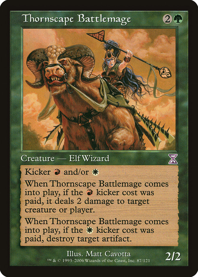 Thornscape Battlemage [Time Spiral Timeshifted] | The Gaming-Verse