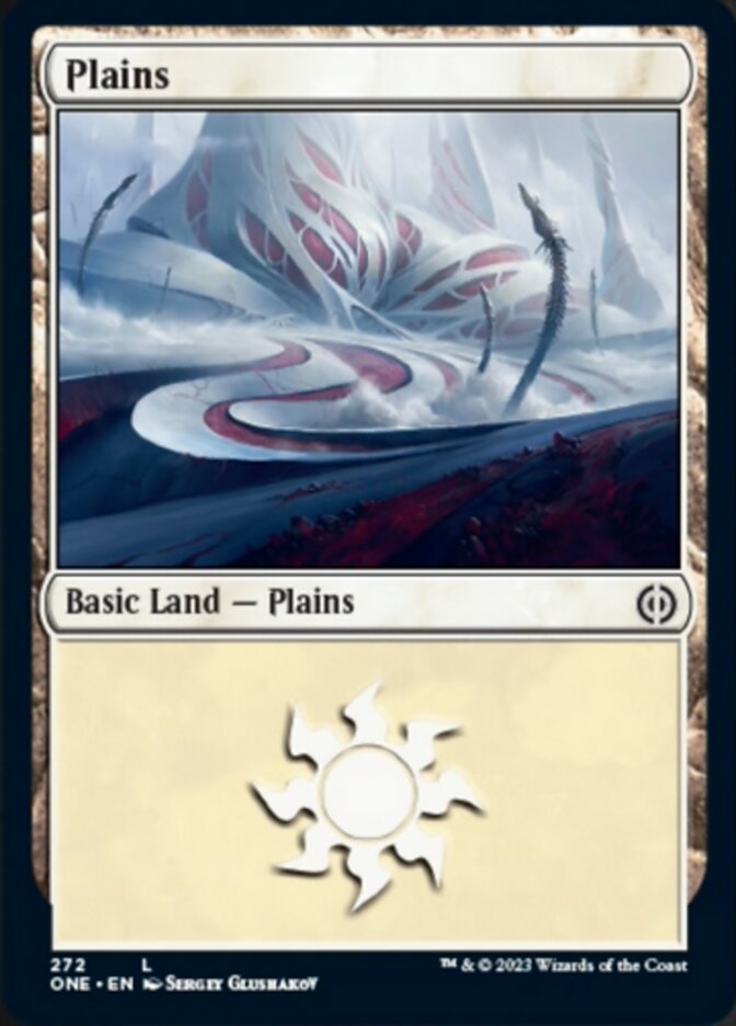 Plains (272) [Phyrexia: All Will Be One] | The Gaming-Verse