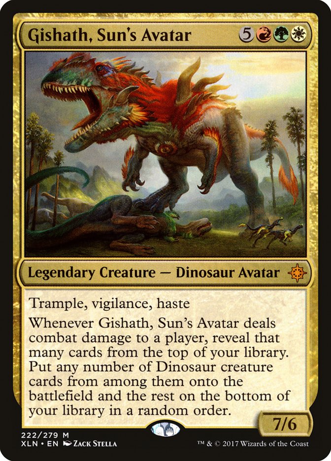 Gishath, Sun's Avatar [Ixalan] | The Gaming-Verse