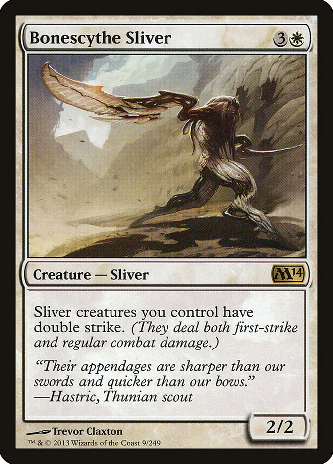 Bonescythe Sliver [Magic 2014] | The Gaming-Verse