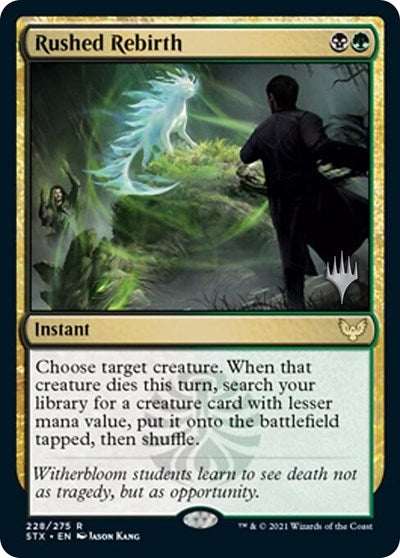 Rushed Rebirth (Promo Pack) [Strixhaven: School of Mages Promos] | The Gaming-Verse