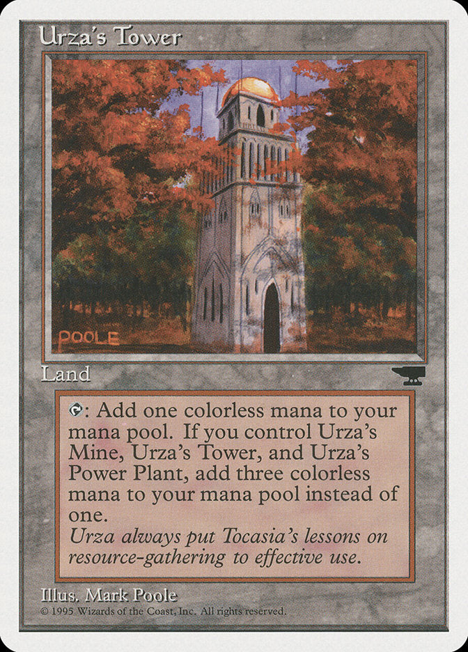 Urza's Tower (Autumn Leaves) [Chronicles] | The Gaming-Verse