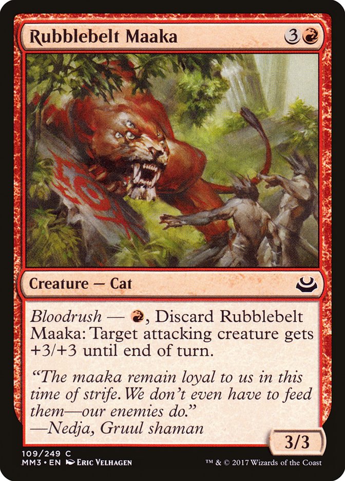 Rubblebelt Maaka [Modern Masters 2017] | The Gaming-Verse