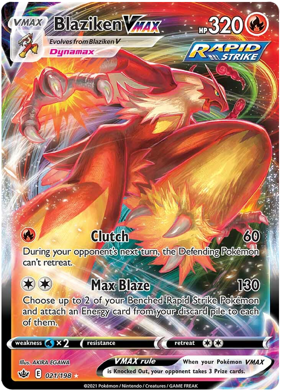 Blaziken VMAX (021/198) [Sword & Shield: Chilling Reign] | The Gaming-Verse