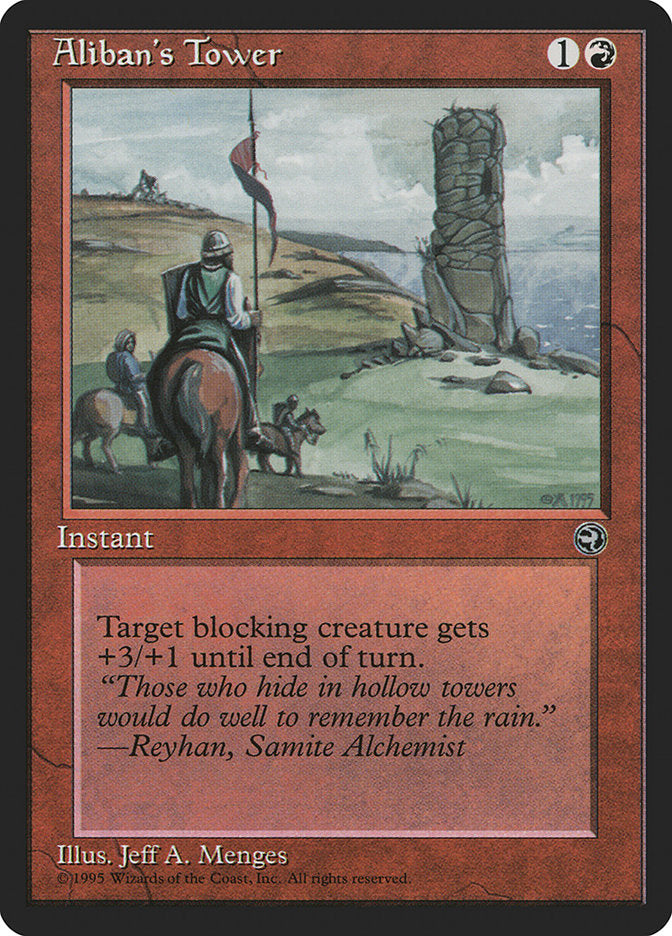 Aliban's Tower (Reyhan Flavor Text) [Homelands] | The Gaming-Verse