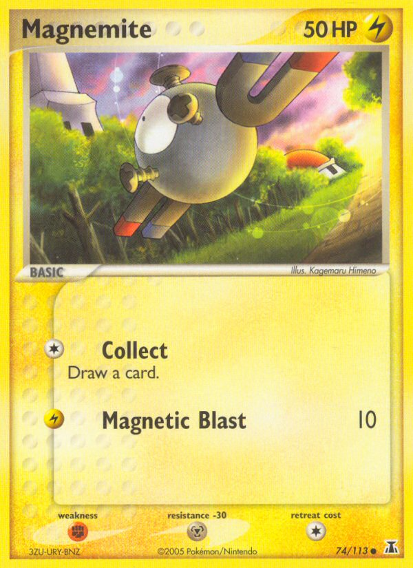 Magnemite (74/113) [EX: Delta Species] | The Gaming-Verse