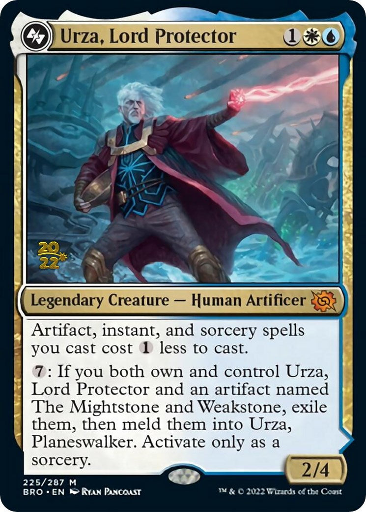 Urza, Lord Protector [The Brothers' War: Prerelease Promos] | The Gaming-Verse