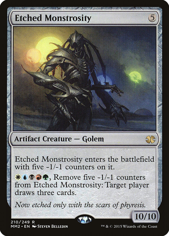 Etched Monstrosity [Modern Masters 2015] | The Gaming-Verse