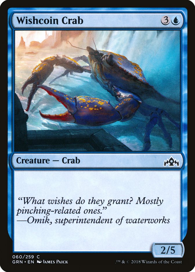 Wishcoin Crab [Guilds of Ravnica] | The Gaming-Verse