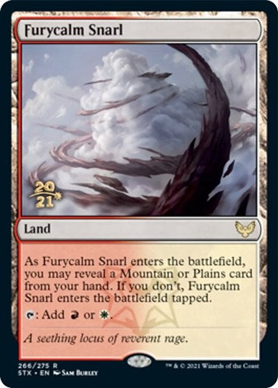 Furycalm Snarl [Strixhaven: School of Mages Prerelease Promos] | The Gaming-Verse