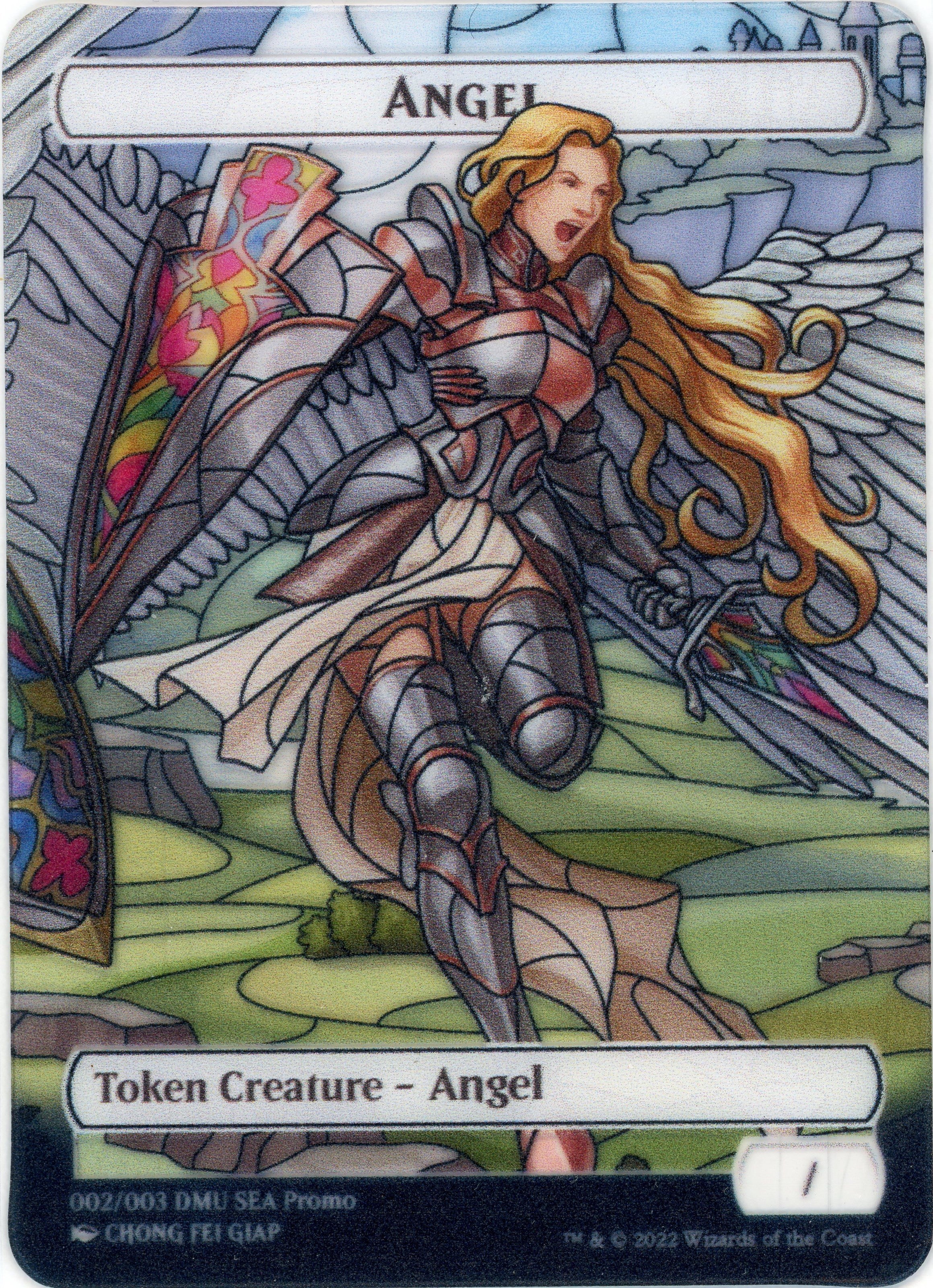 Angel Token (SEA Exclusive) [Dominaria United Tokens] | The Gaming-Verse