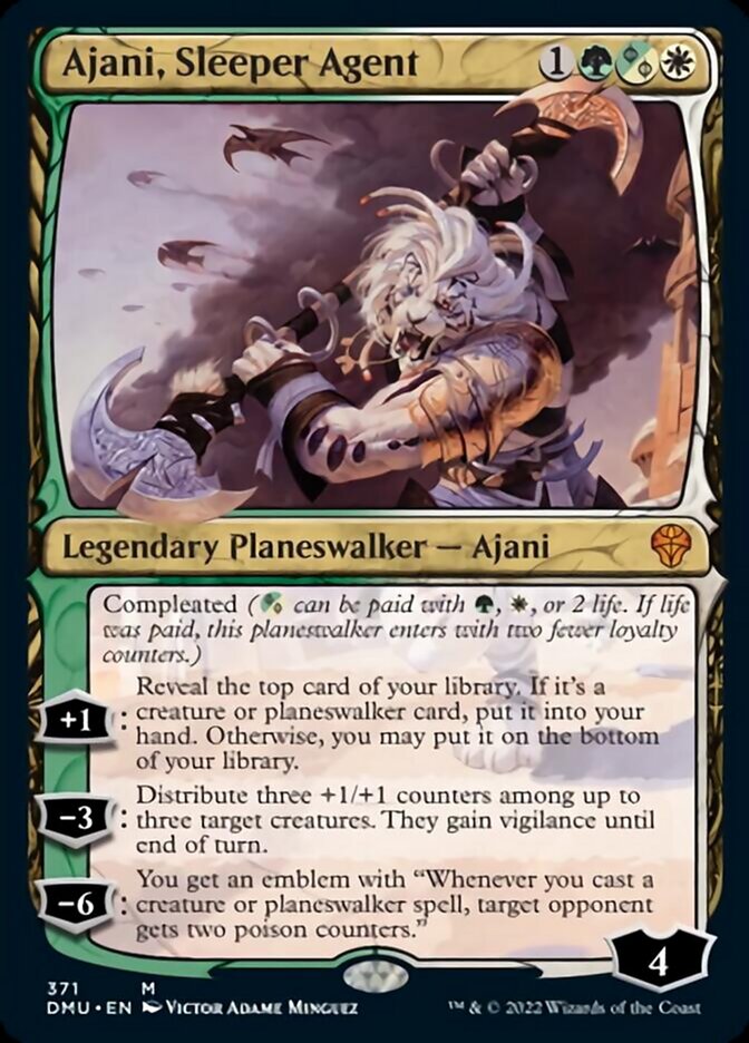 Ajani, Sleeper Agent (Showcase) [Dominaria United] | The Gaming-Verse