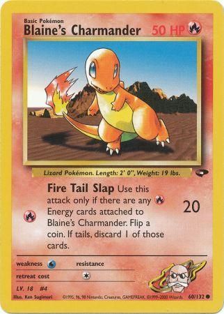 Blaine's Charmander (60/132) [Gym Challenge Unlimited] | The Gaming-Verse