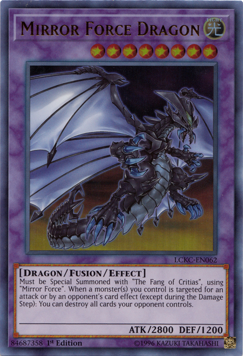 Mirror Force Dragon [LCKC-EN062] Ultra Rare | The Gaming-Verse