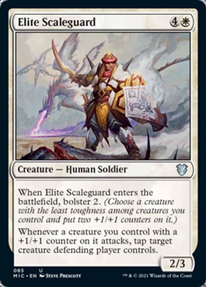 Elite Scaleguard [Innistrad: Midnight Hunt Commander] | The Gaming-Verse