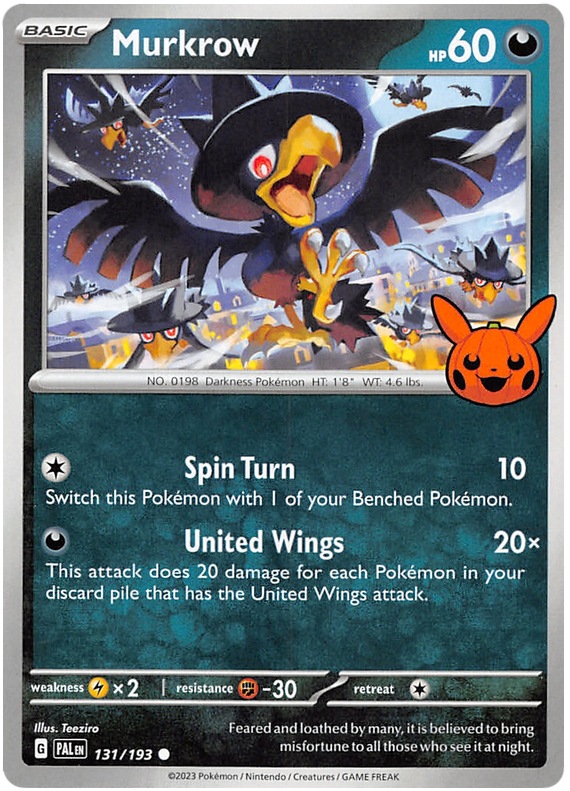 Murkrow (131/193) [Trick or Trade 2023] | The Gaming-Verse