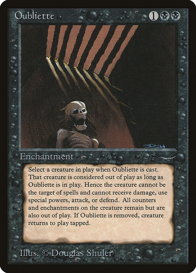 Oubliette (Light Mana Cost) [Arabian Nights] | The Gaming-Verse