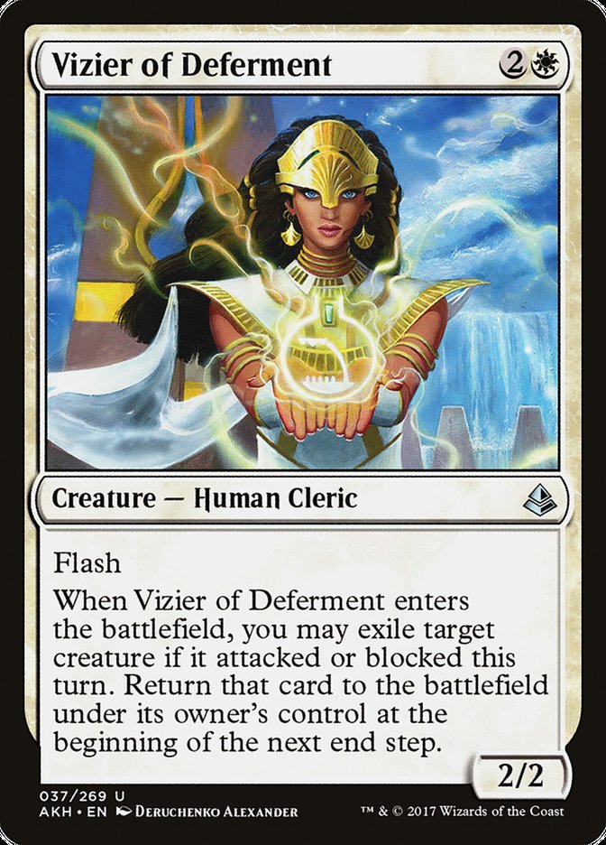 Vizier of Deferment [Amonkhet] | The Gaming-Verse