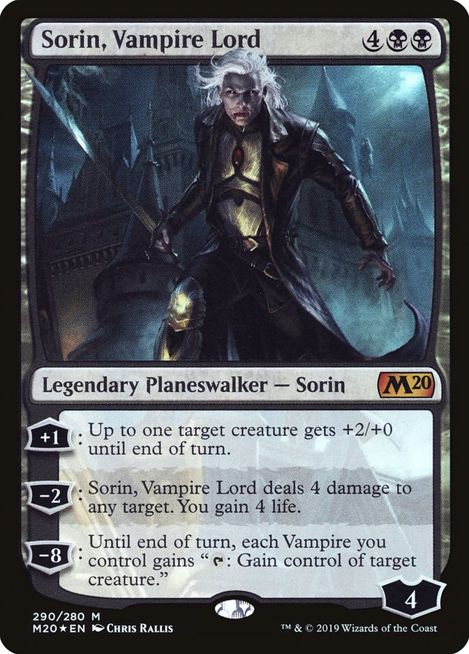 Sorin, Vampire Lord [Core Set 2020] | The Gaming-Verse