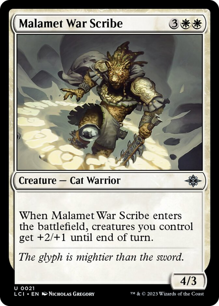 Malamet War Scribe [The Lost Caverns of Ixalan] | The Gaming-Verse