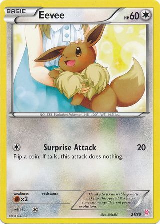 Eevee (21/30) [XY: Trainer Kit - Sylveon] | The Gaming-Verse