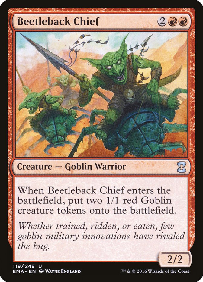 Beetleback Chief [Eternal Masters] | The Gaming-Verse