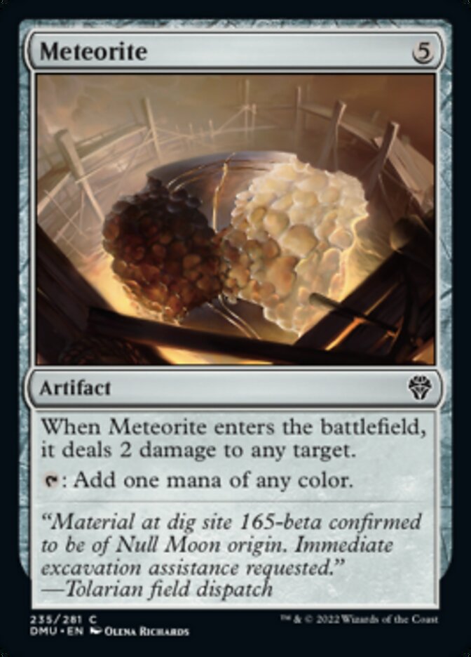 Meteorite [Dominaria United] | The Gaming-Verse