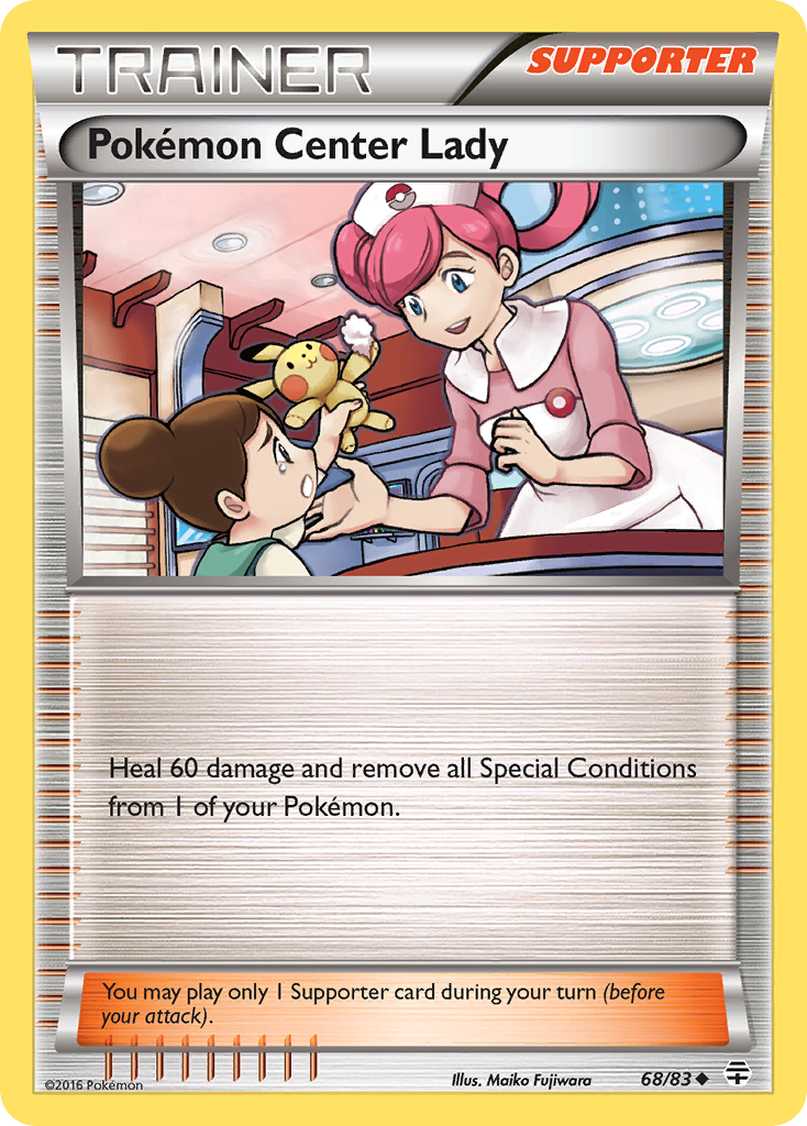 Pokemon Center Lady (68/83) [XY: Generations] | The Gaming-Verse