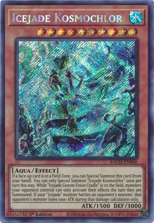 Icejade Kosmochlor [BACH-EN006] Secret Rare | The Gaming-Verse