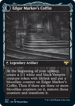 Edgar, Charmed Groom // Edgar Markov's Coffin [Innistrad: Double Feature] | The Gaming-Verse