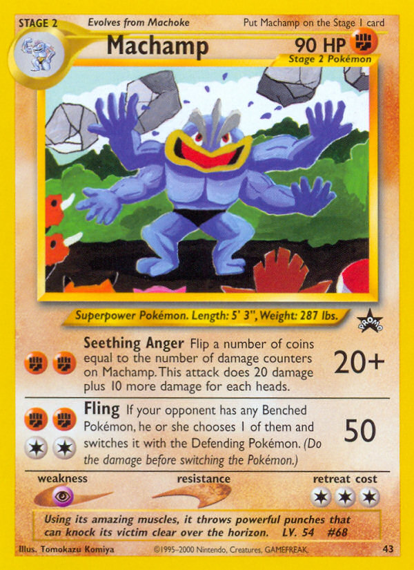 Machamp (43) [Wizards of the Coast: Black Star Promos] | The Gaming-Verse