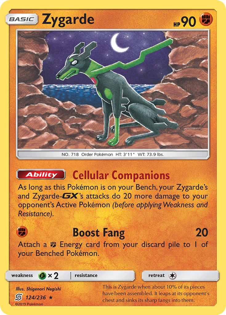 Zygarde (124/236) [Sun & Moon: Unified Minds] | The Gaming-Verse