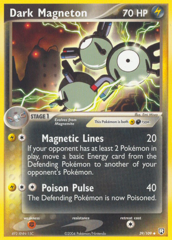 Dark Magneton (39/109) [EX: Team Rocket Returns] | The Gaming-Verse