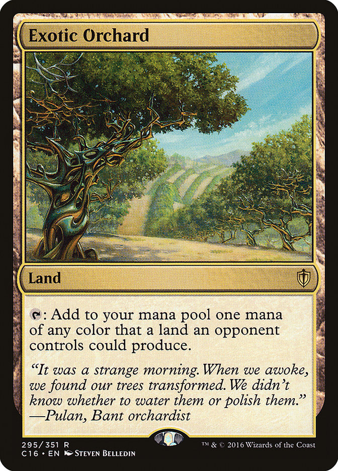 Exotic Orchard [Commander 2016] | The Gaming-Verse