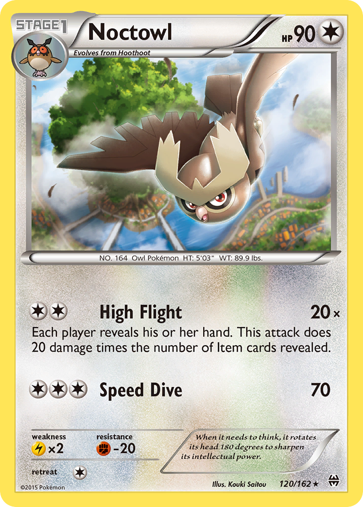 Noctowl (120/162) [XY: BREAKthrough] | The Gaming-Verse