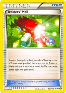 Trainers' Mail (92a/108) (Alternate Art Promo) [XY: Roaring Skies] | The Gaming-Verse