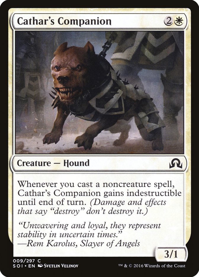 Cathar's Companion [Shadows over Innistrad] | The Gaming-Verse