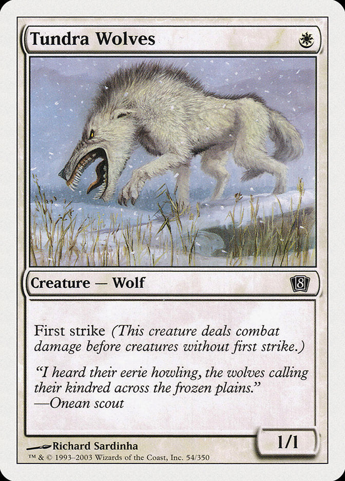 Tundra Wolves [Eighth Edition] | The Gaming-Verse