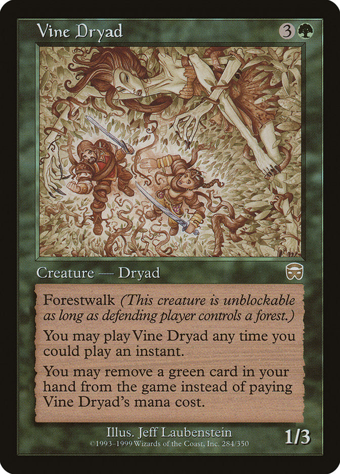 Vine Dryad [Mercadian Masques] | The Gaming-Verse