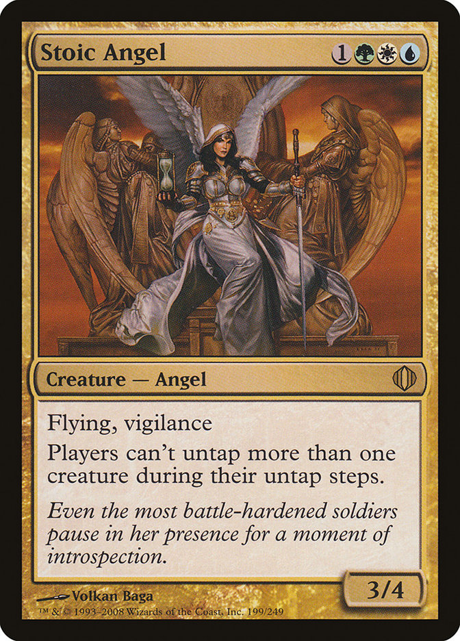 Stoic Angel [Shards of Alara] | The Gaming-Verse