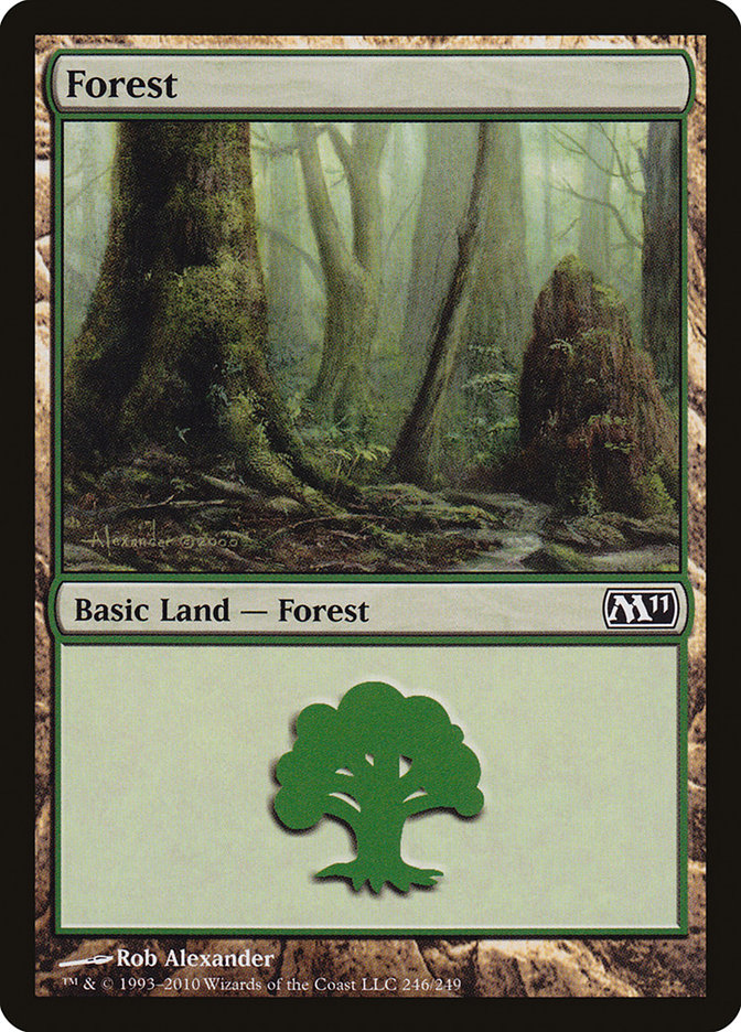 Forest (#246) [Magic 2011] | The Gaming-Verse