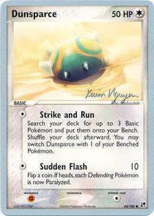 Dunsparce (60/100) (Team Rushdown - Kevin Nguyen) [World Championships 2004] | The Gaming-Verse