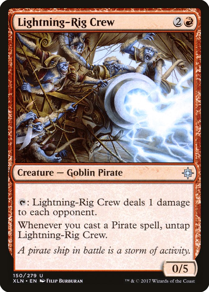 Lightning-Rig Crew [Ixalan] | The Gaming-Verse