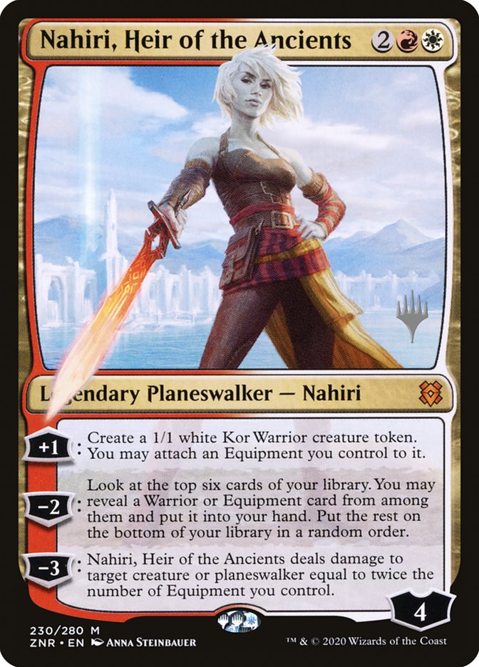 Nahiri, Heir of the Ancients (Promo Pack) [Zendikar Rising Promos] | The Gaming-Verse