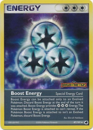 Boost Energy (87/101) (Stamped) [EX: Dragon Frontiers] | The Gaming-Verse