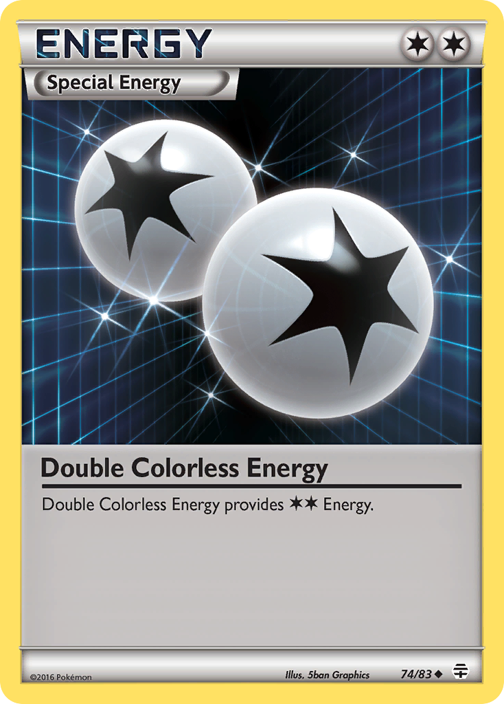 Double Colorless Energy (74/83) [XY: Generations] | The Gaming-Verse