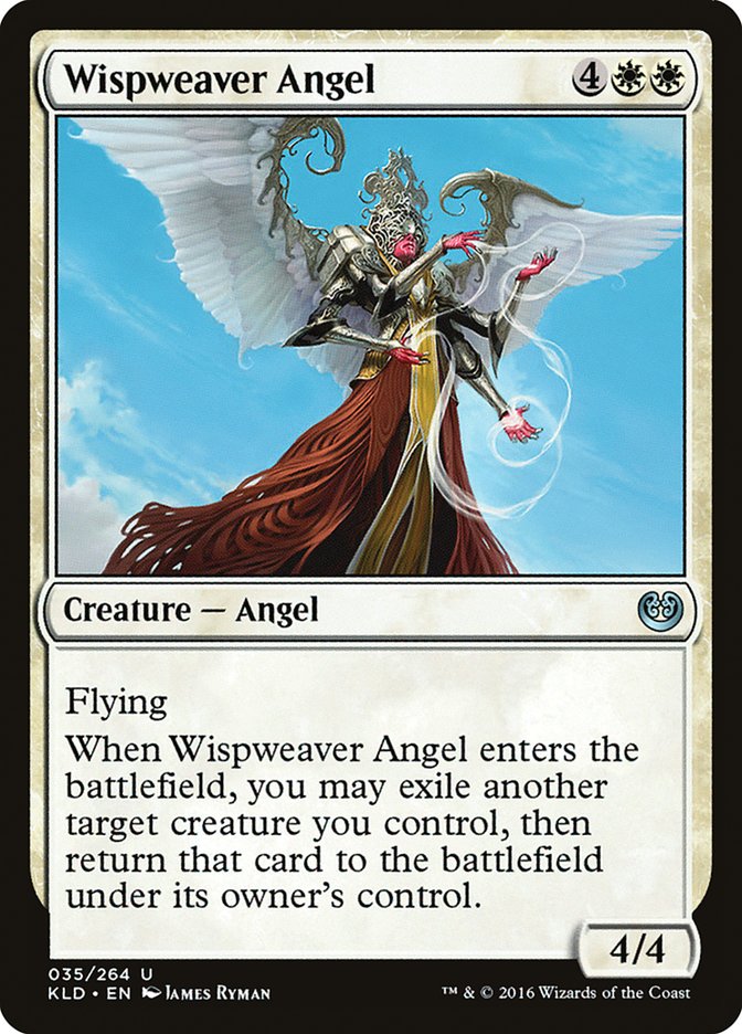 Wispweaver Angel [Kaladesh] | The Gaming-Verse