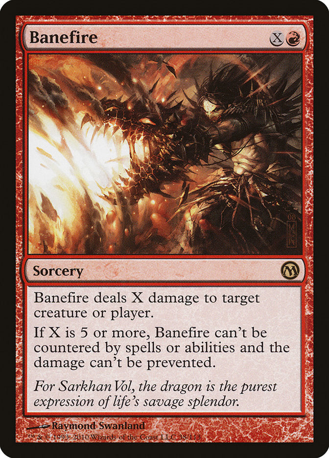 Banefire [Duels of the Planeswalkers] | The Gaming-Verse