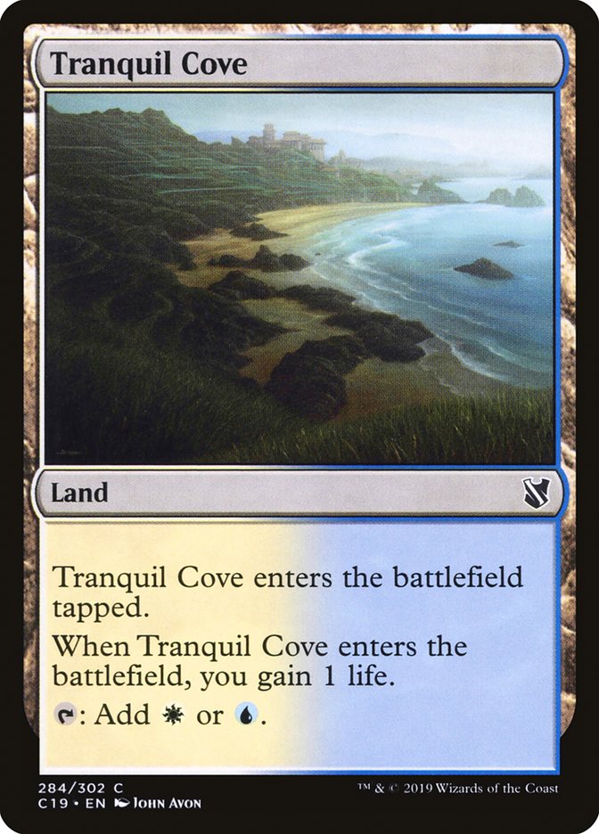 Tranquil Cove [Commander 2019] | The Gaming-Verse