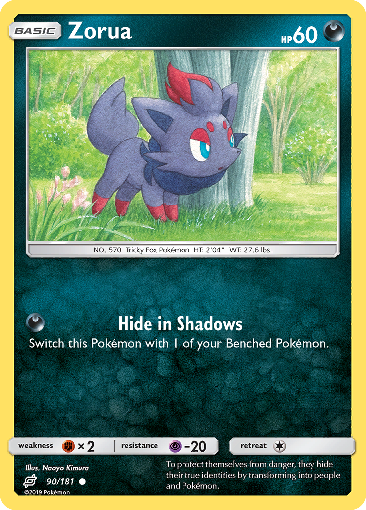 Zorua (90/181) [Sun & Moon: Team Up] | The Gaming-Verse